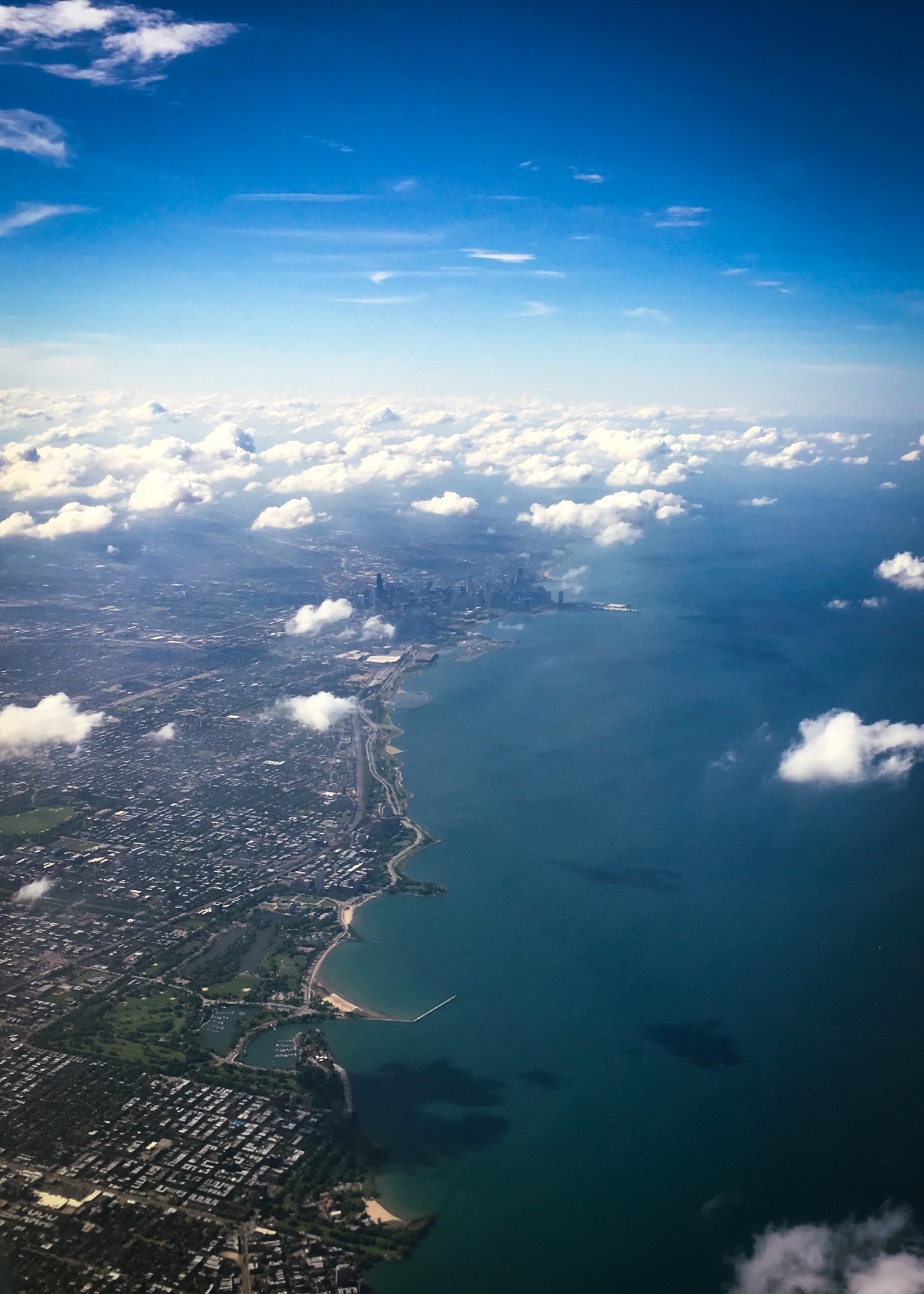 Chicago and Lake Michigan